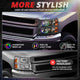 RGB LED DRL Sequential Projector Headlights <br> 07-13 Chevy Silverado 1500, 07-14 2500 3500 HD