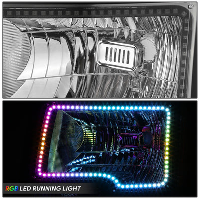 RGB LED DRL Headlights <br> 09-14 Ford F-150