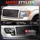 RGB LED DRL Headlights <br> 09-14 Ford F-150