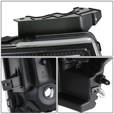 RGB LED DRL Headlights <br> 09-14 Ford F-150