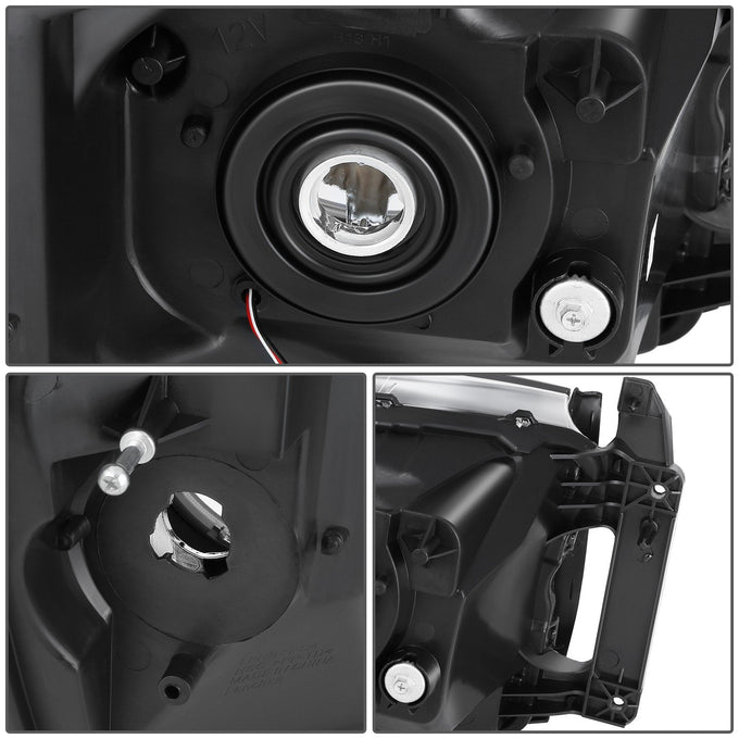 RGB LED DRL Headlights<br>06-08 Dodge Ram 1500 2500 3500