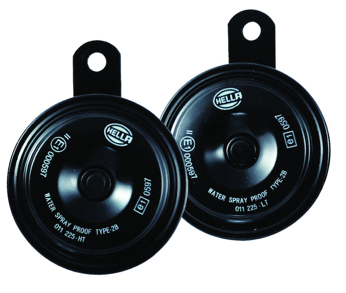 Horn Kit Bx Blk Disc 77Mm 12V Univ <br> Universal