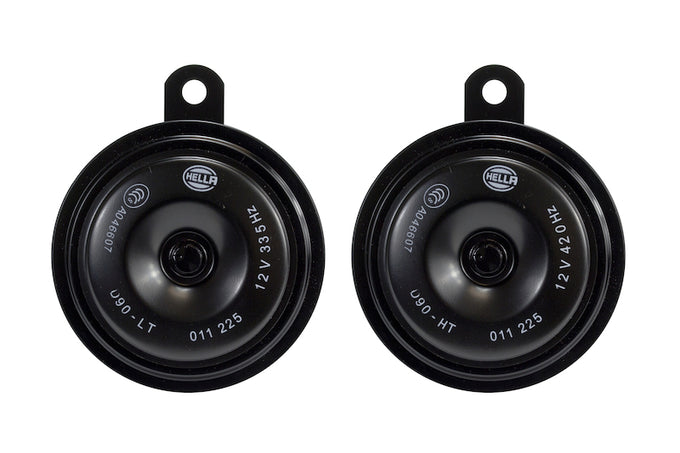Horn Kit Bx Blk Disc 77Mm 12V Univ <br> Universal