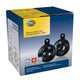 Horn Kit Bx Blk Disc 77Mm 12V Univ <br> Universal