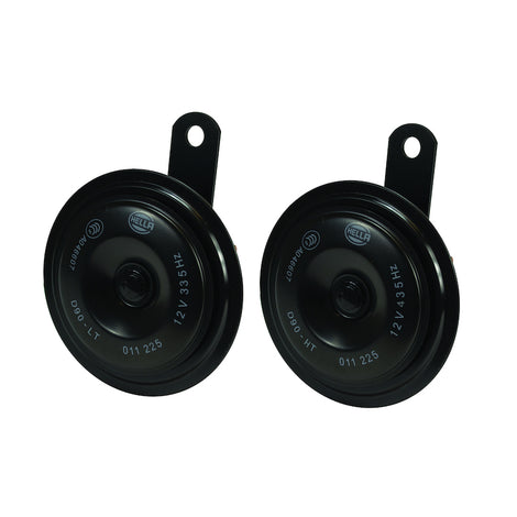Horn Kit Bx Blk Disc 92Mm 12V Univ <br> Universal