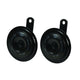 Horn Kit Bx Blk Disc 92Mm 12V Univ <br> Universal