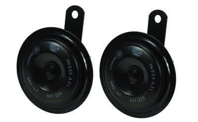 Horn Kit Bx Blk Disc 92Mm 12V Univ <br> Universal
