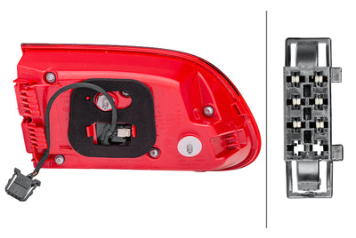 Right Inner Tail Light <br>15-18 Porsche Macan