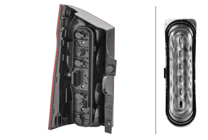 Right Tail Light <br>16-19 Mercedes-Benz Metris