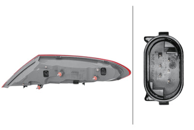 Left Outer Tail Light <br>17-18 Mercedes-Benz C300