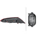 Right Outer Tail Light <br>19-20 Mercedes-Benz C300