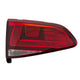 Left Inner Tail Light <br>15-16 Volkswagen Golf