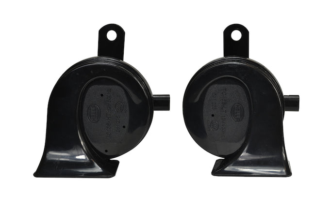 Twin Trumpet Horn Kit 12V <br>01-06 BMW X5, 04-07 BMW 525i 530i