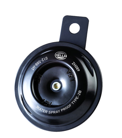 Horn Bl Blk Disc Ht Mcycle 12V Univ <br> Universal