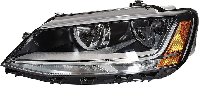 Halogen Headlight Assembly <br>17-18 Volkswagen Jetta