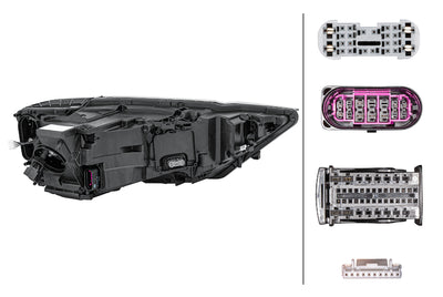 Headlamp Lh <br>19-20 Audi A8, S8