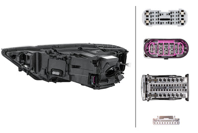 Headlamp Rh <br>19-20 Audi A8, S8