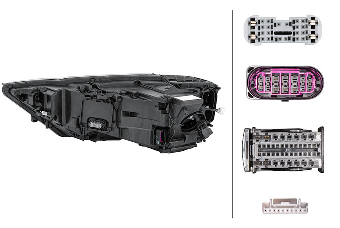 Headlamp Rh <br>19-20 Audi A8, S8