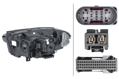 Headlamp Led Rh Static <br>21-22 Mercedes-Benz Gla
