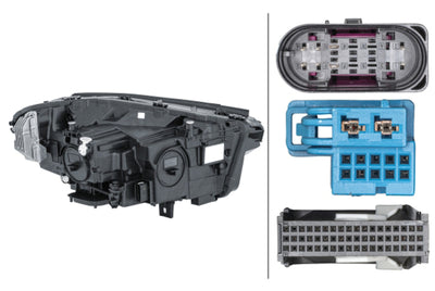 Headlamp Lh Led Dynamic <br>21-22 Mercedes-Benz Gla