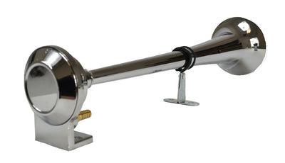 Horn Kit Bl Chrome Air 1Trumpet 12V <br> Universal