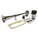 Horn Kit Bl Chrome Air 1Trumpet 12V <br> Universal
