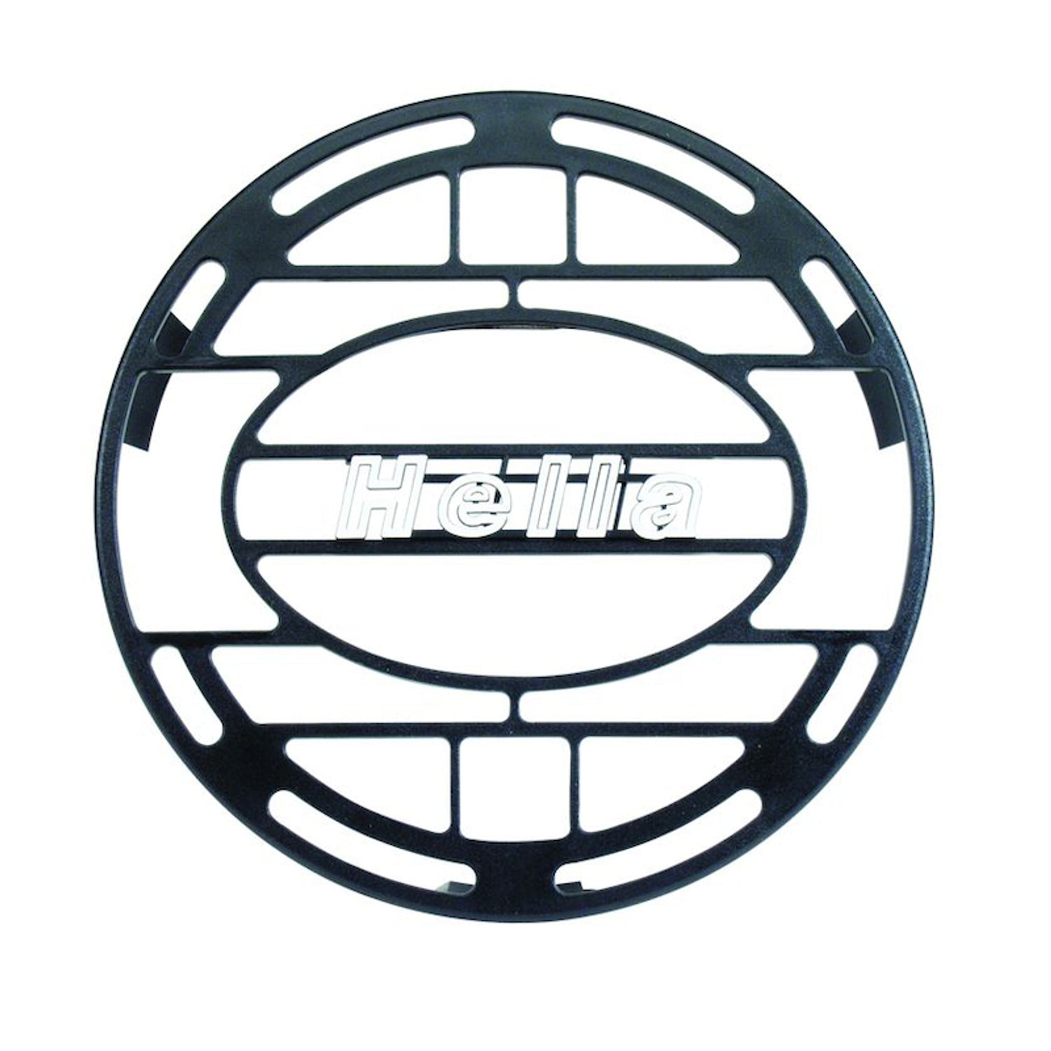 Stone Shield Round Plastic Black Logo Light Cover <br> Universal