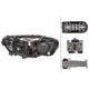 Headlamp Rh Led Static <br>20-21 Mercedes-Benz Cla