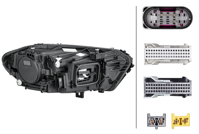 Headlamp Lh Led <br>19-20 Mercedes-Benz A220