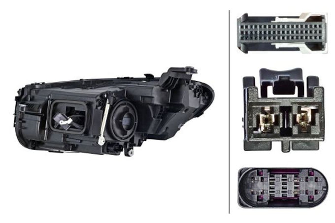 Headlamp Rh <br>21-23 Mercedes-Benz Cls Series
