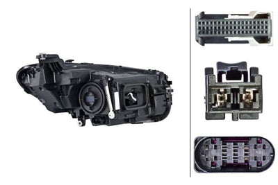 Headlamp Lh <br>19-21 Mercedes-Benz Cls Series