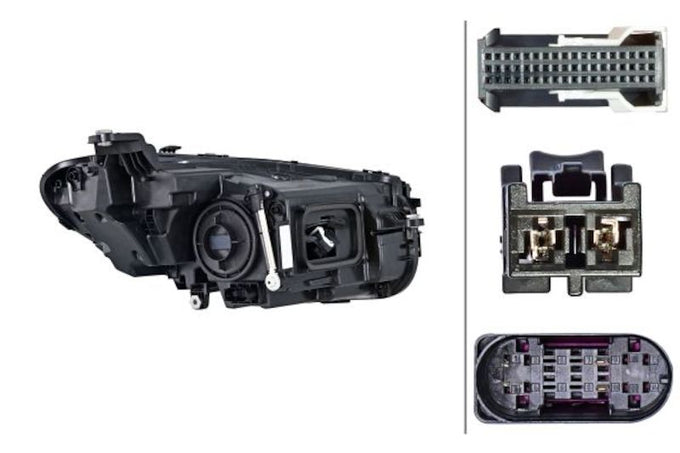 Headlamp Lh <br>19-21 Mercedes-Benz Cls Series