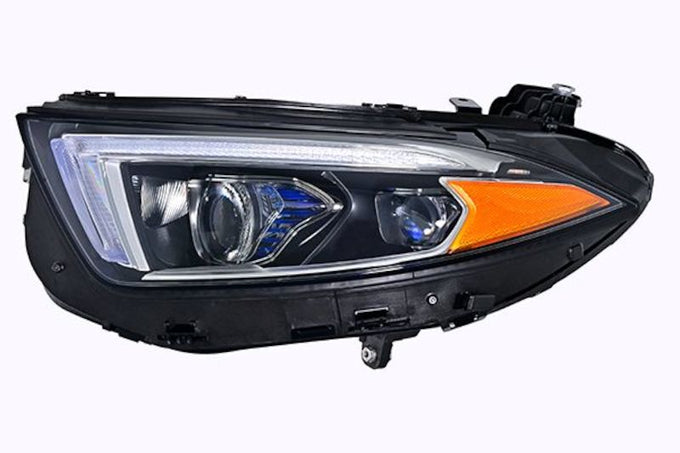 Led Headlamp Lh <br>19-21 Mercedes-Benz Cls Series W/Intel