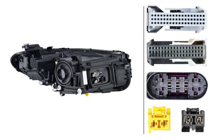 Led Headlamp Lh <br>19-21 Mercedes-Benz Cls Series W/Intel
