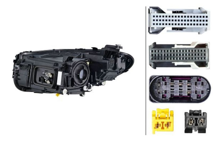 Led Headlamp Rh <br>19-21 Mercedes-Benz Cls Series W/Intel