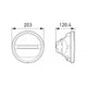 Headlamp INSERT GR 1F8 <br> Universal
