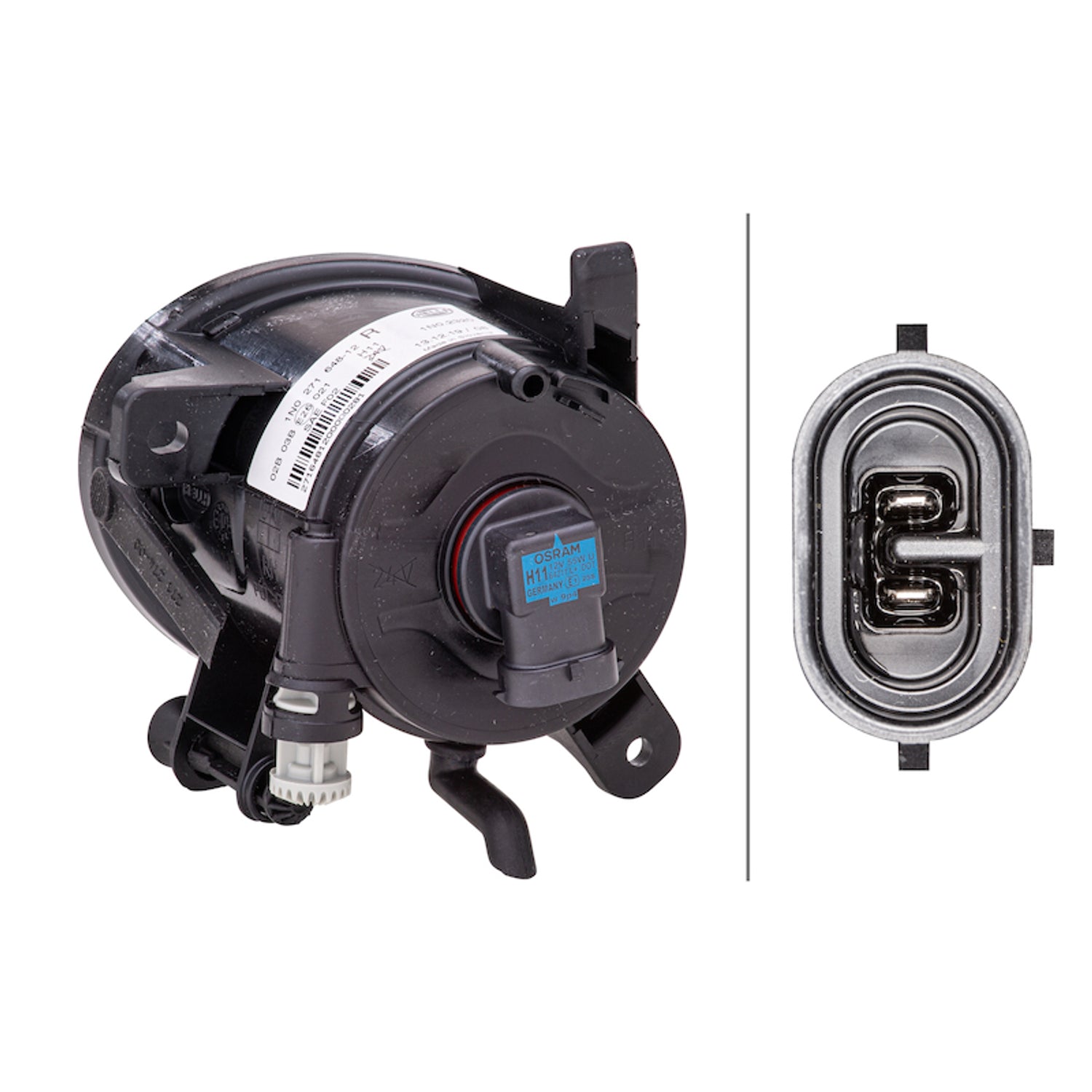 FF-Fog Light Right <br>09-17 Audi Q5, 10-12 Audi S4