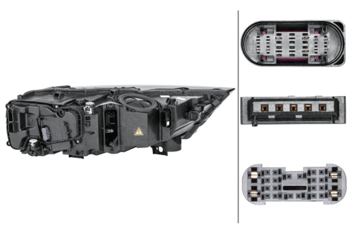 Halogen Headlight Assembly <br>17-19 Audi Q7