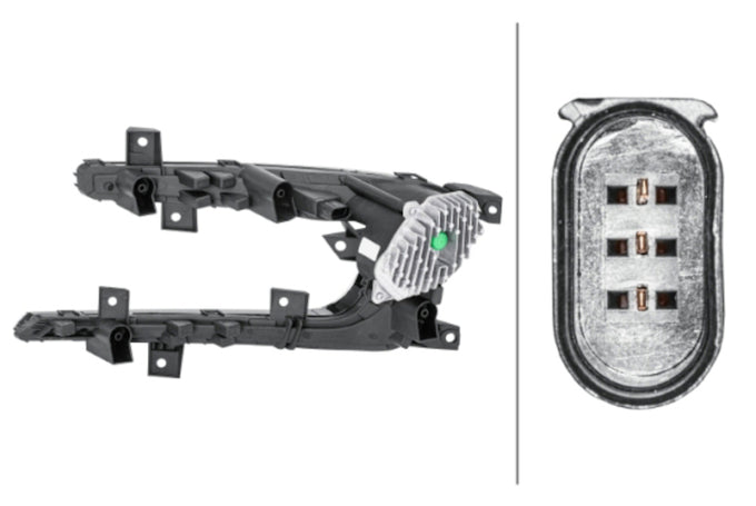 Daytime Running Light Right <br>15-19 Volkswagen e-Golf