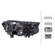 Headlight Assembly <br>16-19 BMW 740e xDrive