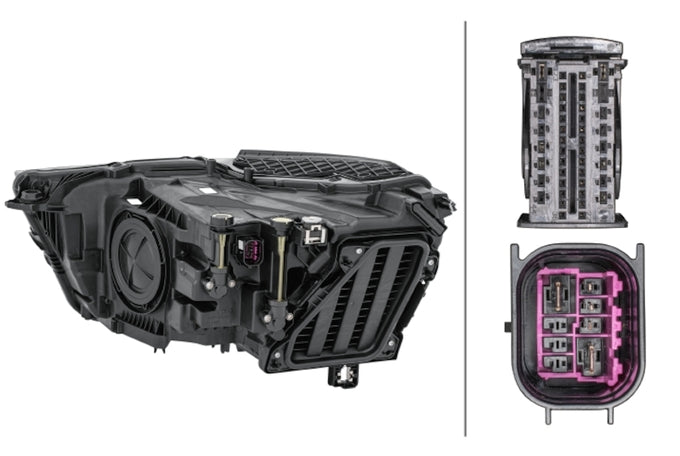 Headlight Assembly <br>19-22 Audi Q3