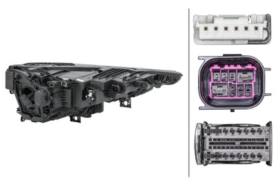 Headlight Assembly <br>19-22 Audi Q8