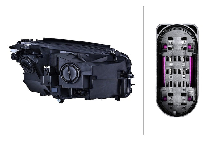 Headlight Assembly <br>16-21 Mercedes-Benz GLC250