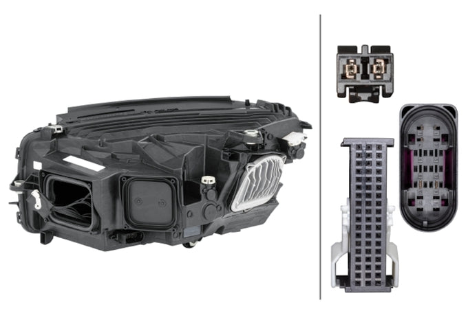 Headlight Assembly <br>16-21 Mercedes-Benz GLC250