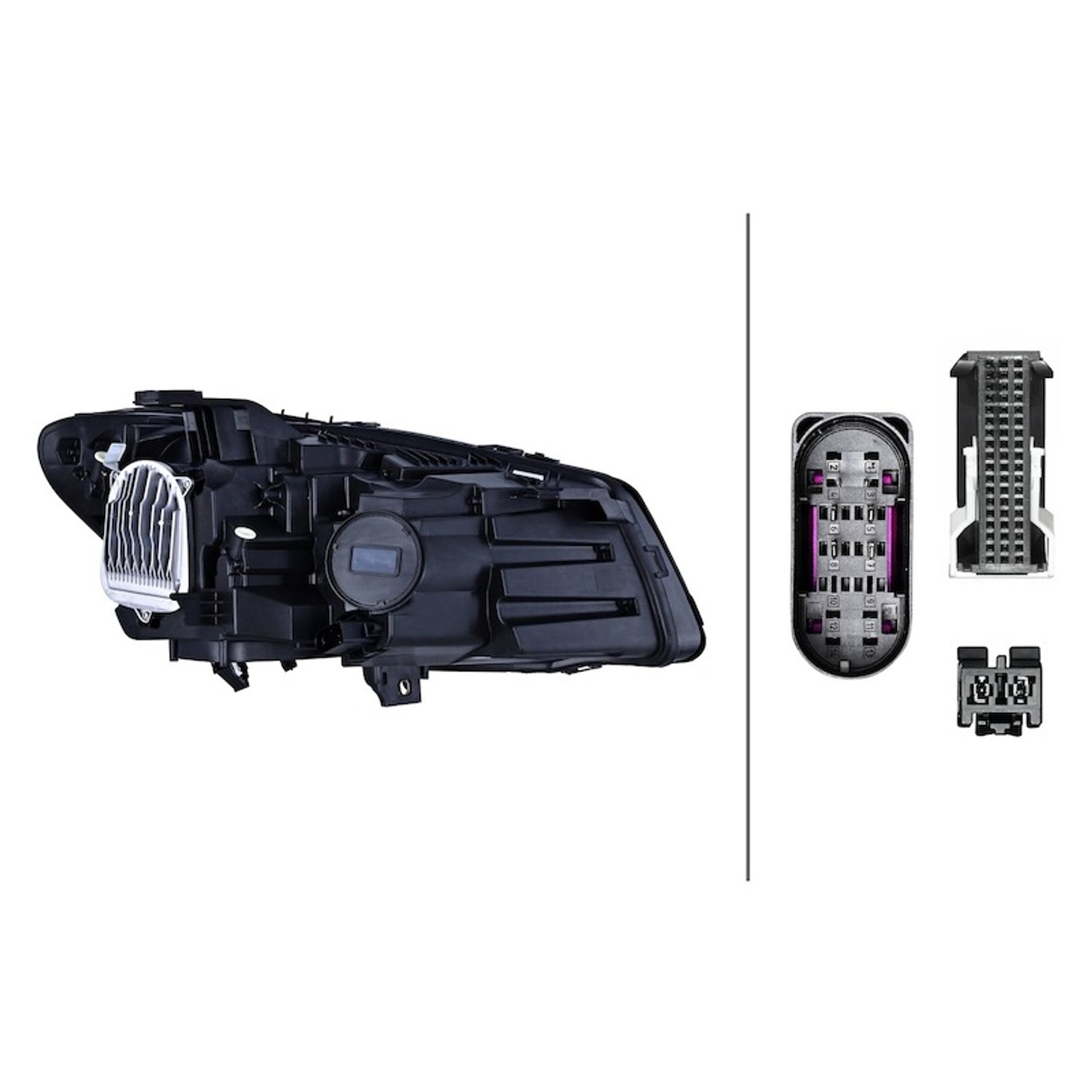 Headlight Assembly <br>16-19 Mercedes-Benz CLA180