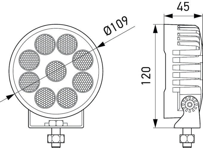 ValueFit LED Work Light TR3000 LED MV CR LT <br> Universal