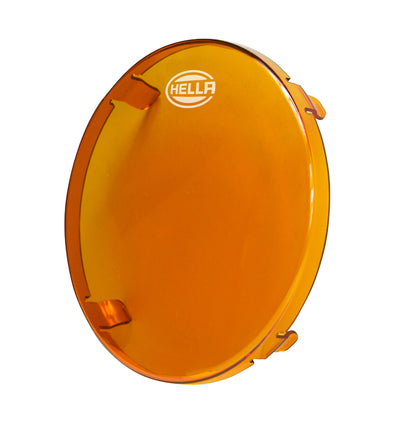 500 LED Driving Lamp 6in Amber Cover <br> Universal
