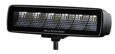 Black Magic 6 L.E.D. Mini Light Bar - Flood Beam <br> Universal
