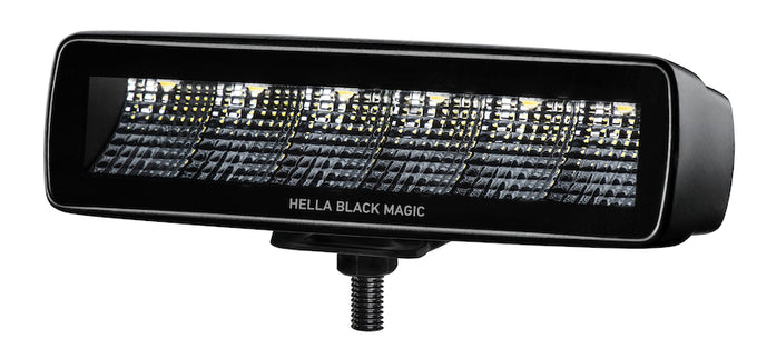 Black Magic 6 L.E.D. Mini Light Bar - Flood Beam <br> Universal