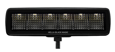Black Magic 6 L.E.D. Mini Light Bar - Flood Beam <br> Universal